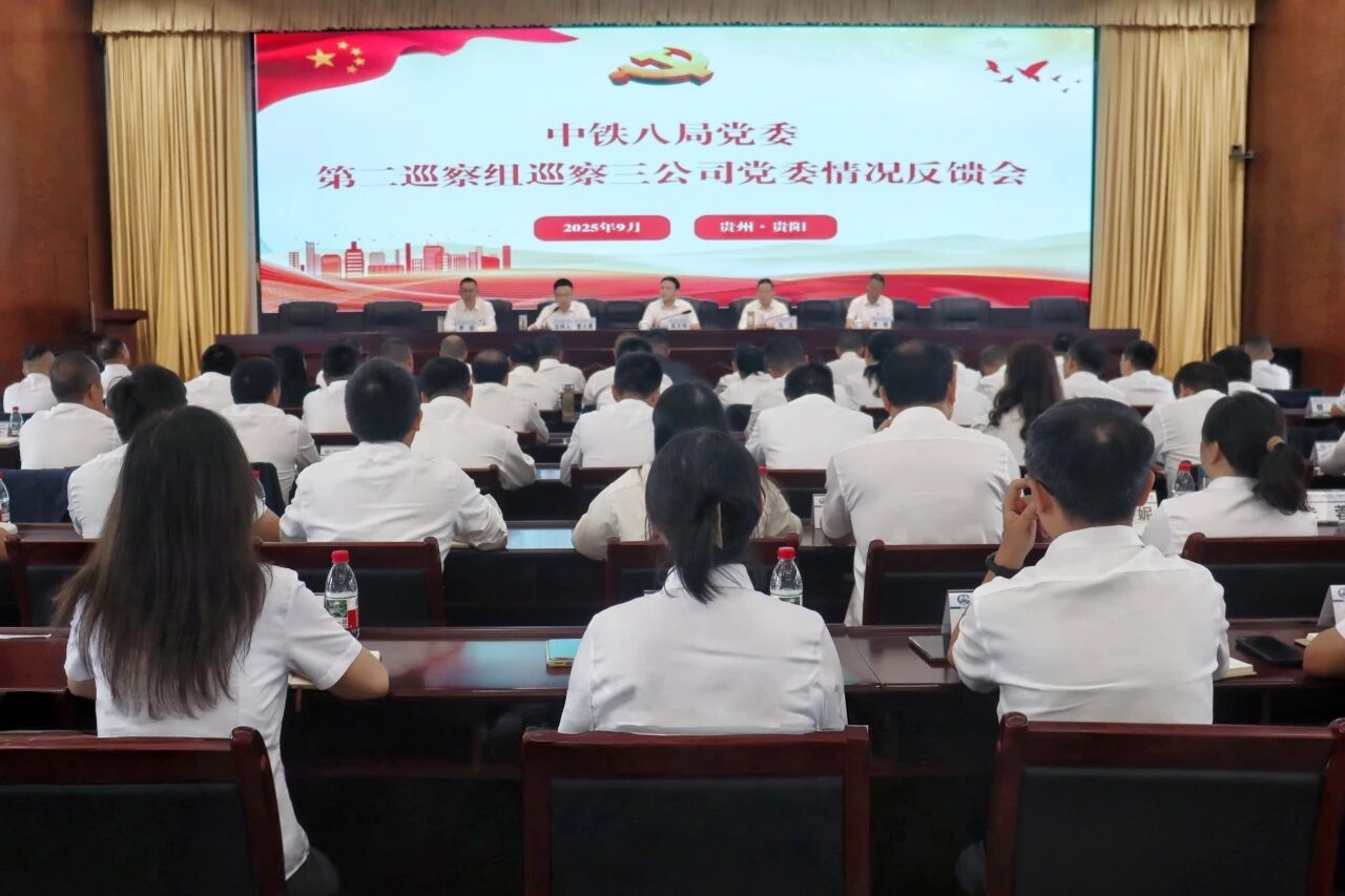 集团公司党委第二巡察组向三公司党委反馈巡察情况