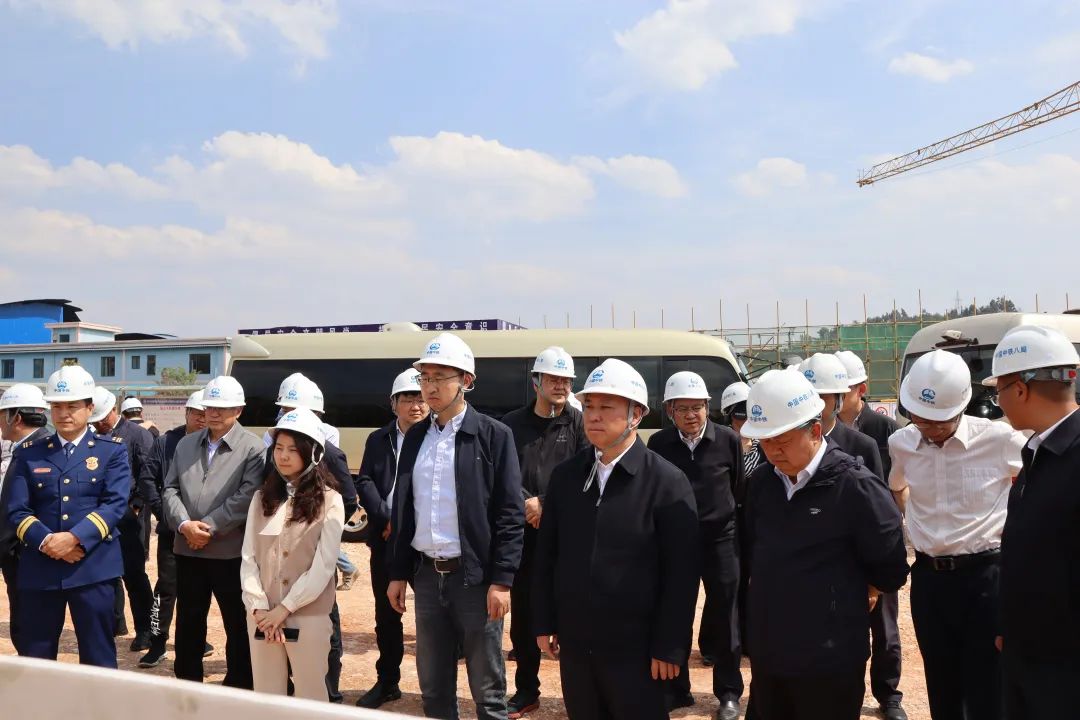 【公司要闻】曲靖市委副书记、市长李先祥带队到越州水处理厂项目开展现场调研